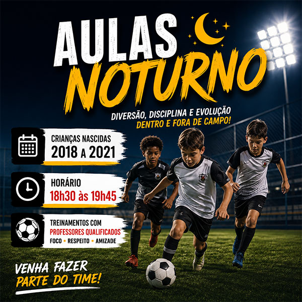 Aulas-Noturno-Promocao-Chute em Conteúdo Sobre Promo