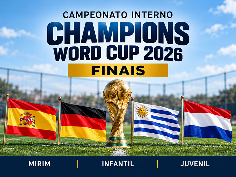 Campeões do Campeonato Interno Champions Word Cup 2026